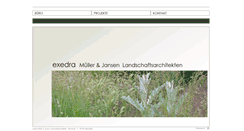 Desktop Screenshot of exedra-web.de